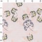 Mobile Preview: Musselin - Blumen - rosa gelb - Jardin Japonais - Rico Design